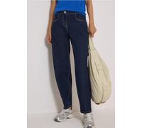 High Waist Barrel Leg Jeans im Loose Fit