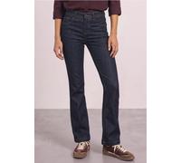 Slim-fit-Jeans STREET ONE, Damen, Gr. 24, Länge 32, rinse soft washed, Jeans, 72% Baumwolle, 27% Polyester, 1% Elasthan, unifarben, lang, Jeans Slim-fit-Jeans, 5-Pocket-Style (91333513-24) rinse soft 