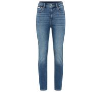 High-waist-Jeans CALVIN KLEIN JEANS, Damen, Gr. 25, Länge 30, vintage avenue, Denim/Jeans, Obermaterial: 80% Baumwolle, 12% Polyester, 6% Elastomultiester, 2% Elasthan, unifarben, skinny fit lang, Jea