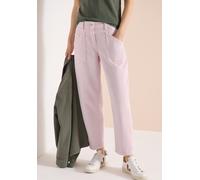 Cecil High Waist Barrel Leg Jeans im Loose Fit Light Blush Rose 32