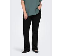 ONLY CARMAKOMA Damen Carwilly Hw Flared Pim2343 DNM, Black Denim, 52W / 32L EU