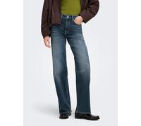 ONLY - ONLMADISON BLUSH HW WIDE DNM DOT529 NOOS Dark Blue Denim - Gr. - 30