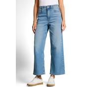 High-waist-Jeans TOM TAILOR "NELMA", Damen, Gr. 31, Länge 28, clean light stone blau denim, Denim/Jeans, Obermaterial: 93% Baumwolle, 6% Elastomultiester, 1% Elasthan. Futter: 65% Baumwolle, 35% Polye