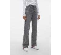 Vero Moda Tessa Wide Ra206 Hochtaillierte Jeans 30 Medium Grey Denim