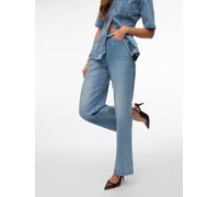VERO MODA Female Jeans VMVEGA Hohe Taille Weiter Beinschnitt Jeans