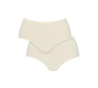 High-Waist-Panty ANITA "2er Pack High Waist Essentials", Damen, Gr. S/M, beige (crystal), Obermaterial: 80% Polyamid PA. 20% Elasthan EL., Unterhosen (32345419-S) crystal
