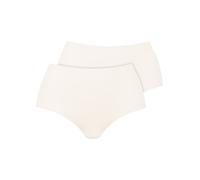 High-Waist-Panty ANITA "2er Pack High Waist Pocket Panty", Damen, Gr. 36, beige (crystal), Obermaterial: 60% Polyamid PA. 40% Elasthan EL., Unterhosen (32993802-36) crystal