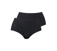 High-Waist-Panty ANITA "2er Pack High Waist Pocket Panty", Damen, Gr. 44, schwarz, Obermaterial: 60% Polyamid PA. 40% Elasthan EL., Unterhosen (92214252-44) schwarz