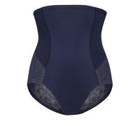 High-Waist-Panty SUSA "Highwaist Panty Milano", Damen, Gr. 38, blau (marine), Obermaterial: 86% Polyamid PA. 11% Elasthan EL. 3% Baumwolle CO., Unterhosen (28381201-38) marine