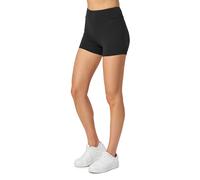 High Waist Shorts Radlerhose MS10-359 Schwarz L L Schwarz