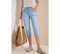 Cecil Slim-Fit-Jeans Style Toronto Damen Gr. 29 Länge 19 light blau random bleached
