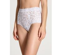 CALIDA Natural Comfort Lace Slip Damen, High-Waist mit extrabreitem Bund