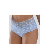 Highwaist-Slip mit Spitze 44/46 blau 6006273.18.44_46