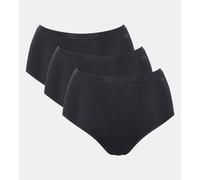sloggi High Waist Panty Damen schwarz, L