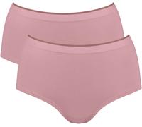 High-Waist-Slip SLOGGI "GO Sense", Damen, Gr. S, rosa (tea rose), Single Jersey, Obermaterial: 89% Modal, 11% Elasthan, Unterhosen, Santoni Rundstrick (85434630-S) tea rose