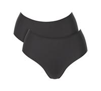 Sloggi 2P ZERO Feel 2 0 High Waist Brief C2P Schwarz X-Small Damen