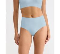 High-Waist-Slip SLOGGI "ZERO Feel 2.0 High waist", Damen, Gr. M, light blau, Single Jersey, Obermaterial: 76% Polyamid, 24% Elasthan, körpernah, Unterhosen, nahtlos und unsichtbar (51966102-M) light b