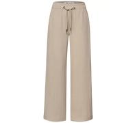 High Waist Wide Leg Hose im Casual Fit Grau 36_i /30