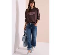 Cecil Jeans High Waist Wide Leg Slim Fit Damen Gr. 36 Länge 28 mid blau wash