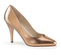 Higher Heels PleaserUSA Damen Pumps Vanity-420 Rose-Gold Gr.38