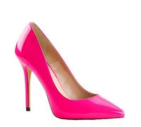 Higher Heels PleaserUSA Pumps Amuse-20 neon Fuchsia Gr.38