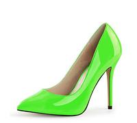 Higher Heels PleaserUSA Pumps Amuse-20 neon grün Gr.37