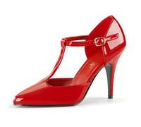 Higher Heels PleaserUSA Pumps Vanity-415 Lack rot Gr. 41,5