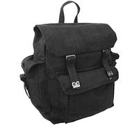 Highlander Großen Versenkten Web Rucksack Schwarz