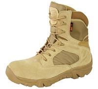 Highlander Mens Echo Cordura & Leather Reinforced Combat Boots (UK 7 (EU 41, US 7.5-8), Tan)