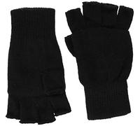 Highlander Mens Stayner Durable Thermal Thick Fingerless Gloves