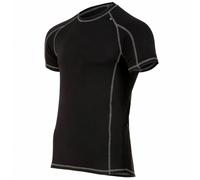 Highlander - Outdoor Bamboo Base Layer 190 Thermoaktives T-Shirt - Black XL