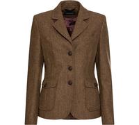 HIGHMOOR Fischgrat-Tweedblazer Braun/Beige (Größe: 46) 46 braun