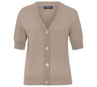 HIGHMOOR Halbarm-Cardigan Beige-Melange (Größe: 36) 36 beige