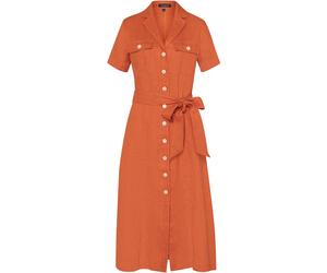 HIGHMOOR Halbarm-Kleid mit Brusttaschen Orange (Größe: 40) 40 orange
