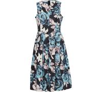 HIGHMOOR Kleid mit Blumenmuster Marine/Rose (Größe: 34) 34 blau
