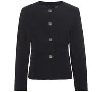 HIGHMOOR Kurze Lederjacke Marine (Größe: 46) 46 blau