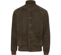 HIGHMOOR Lederblouson Oliv (Größe: 54) 54 grün