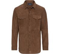 HIGHMOOR Lederhemd Braun (Größe: 48) 48 braun