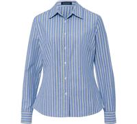 HIGHMOOR Oxford-Streifenbluse Blau (Größe: 34) 34 blau
