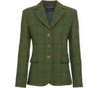 HIGHMOOR Tweed-Blazer Grün/Blau/Braun (Größe: 38) 38 grün