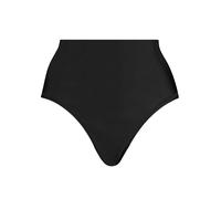 Highwaist-Bikini-Hose PUMA "PUMA SWIM WOMEN HIGH WAIST BRIEFS", Damen, Gr. L, N-Gr, schwarz, Obermaterial: 80% Polyamid, 20% Elasthan, Badehosen, mit hohem Beinausschnitt, elastisch (12554807-L) schwa