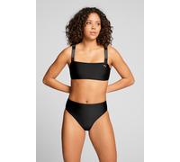 Puma Bikinihose Damen Swim – High-Waist, elastischer Bund – Schwarz XS