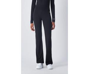 Highwaist Leggings CHAMPION, Damen, Gr. M (40), N-Gr, schwarz (nbk), Obermaterial: 90% Baumwolle, 10% Elasthan, Hosen (97836810-M) nbk