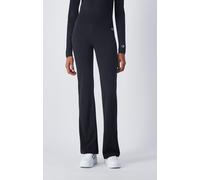 Highwaist Leggings CHAMPION, Damen, Gr. XL (46/48), N-Gr, schwarz (nbk), Obermaterial: 90% Baumwolle, 10% Elasthan, Hosen (97836810-XL) nbk