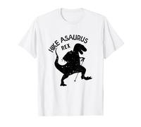 Hikeasaurus Rex Dinosaurier Wanderausrüstung T-Shirt