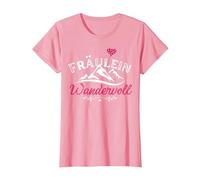 Hiking, Mountain Hiking, Fräulein Wandervoll T-Shirt, Damen, Rosa, L