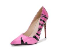 Klassische High Heels mit spitzer Spitze für Damen, sexy Stiletto-Pumps für Bürodame, lässige Party- und Abschlussballschuhe,Rosa,38 EU
