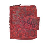 Hill Burry Damen Leder Portemonnaie I Geldbörse I Brieftasche | Geldbeutel Wallet Portmonee mit RFID Schutz aus hochwertigem naturgegerbtem Leder