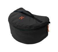 Hillsound PackStack Stuff Halbkompressions-Aufbewahrungswürfel, wasserdichte Packwürfel, Rucksackreisen und Camping, platzsparend, modulare Pack-Organizer (schwarz, passend für Rucksack mit 40 Litern)