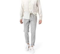 HILTL Bundfaltenhose Herren Baumwolle grau, 56